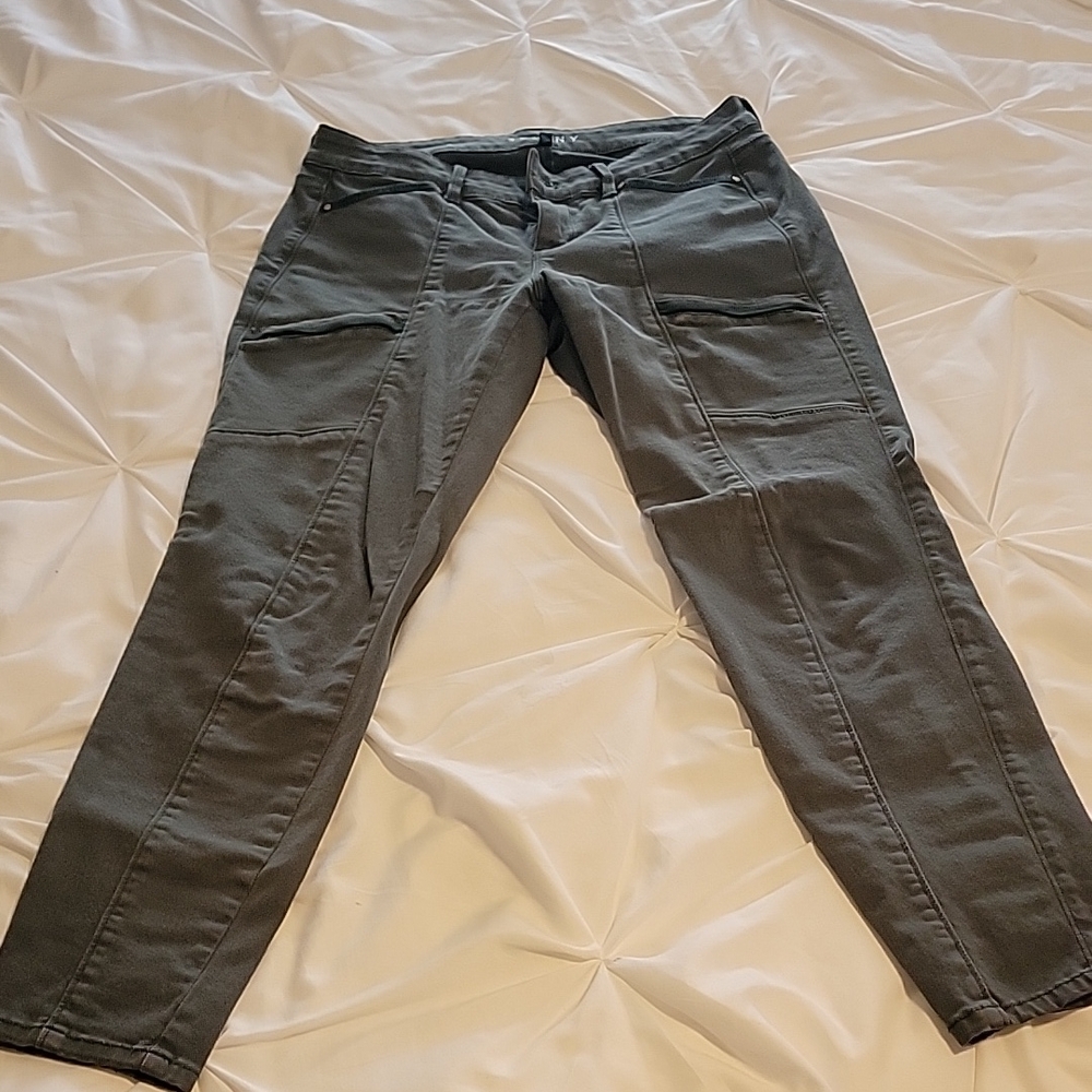 WHBM Olive Green Cargo Pants